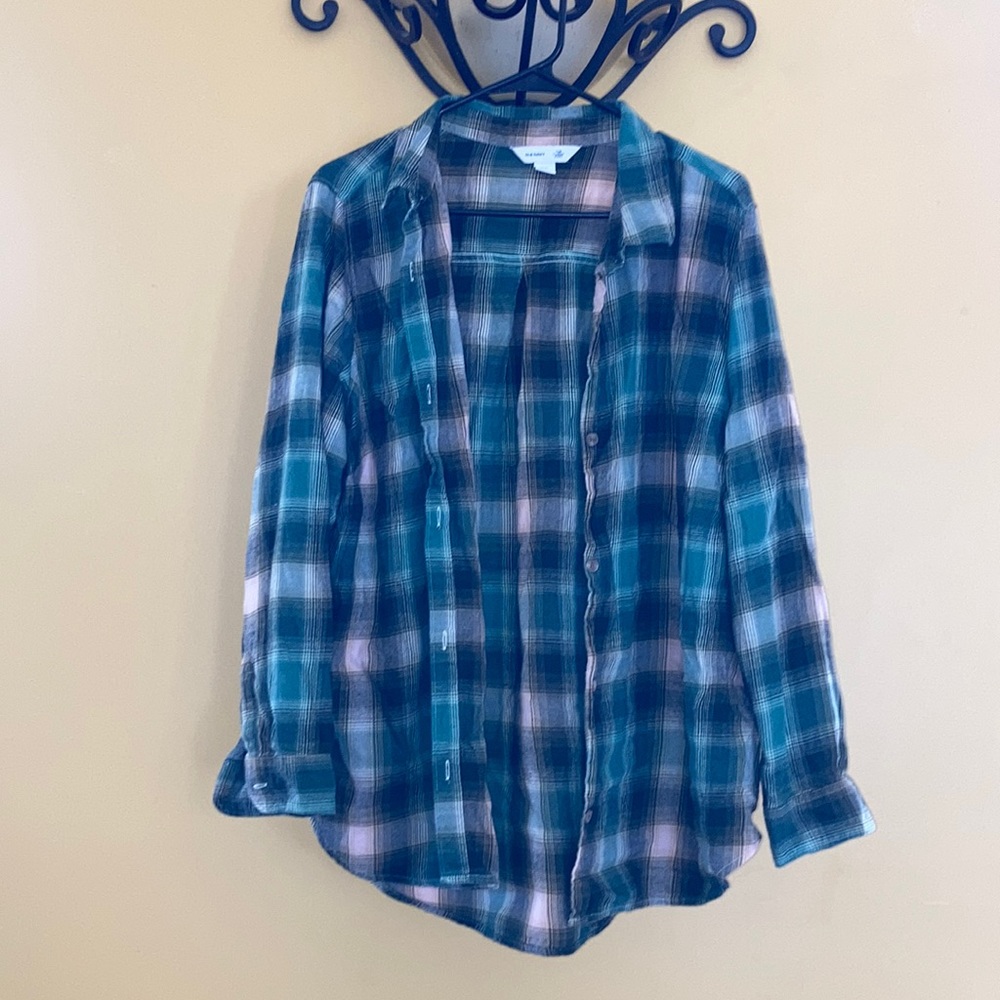 Old navy flannel “classic shirt”